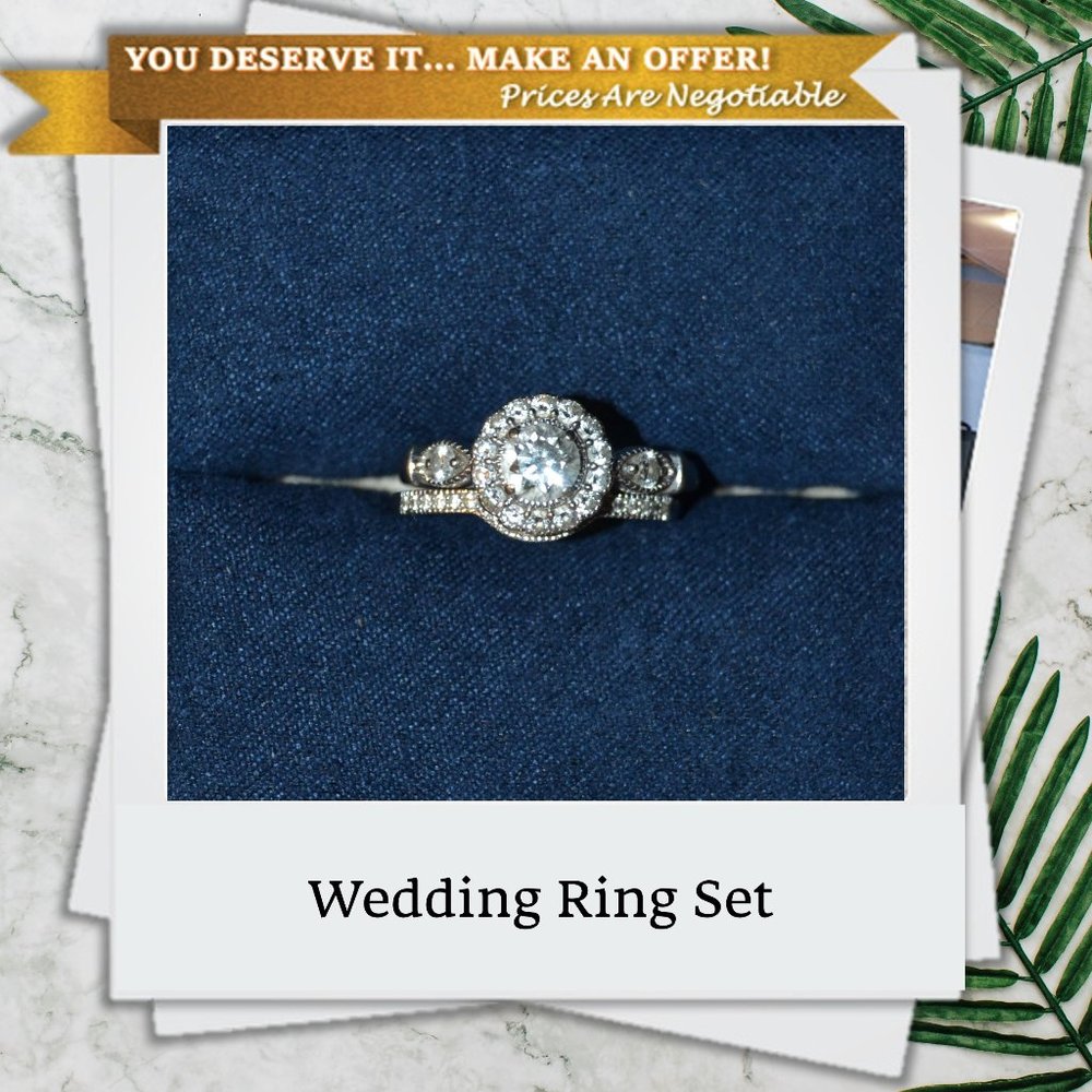 Round Brilliant 1.00 ctw Wedding Ring Set